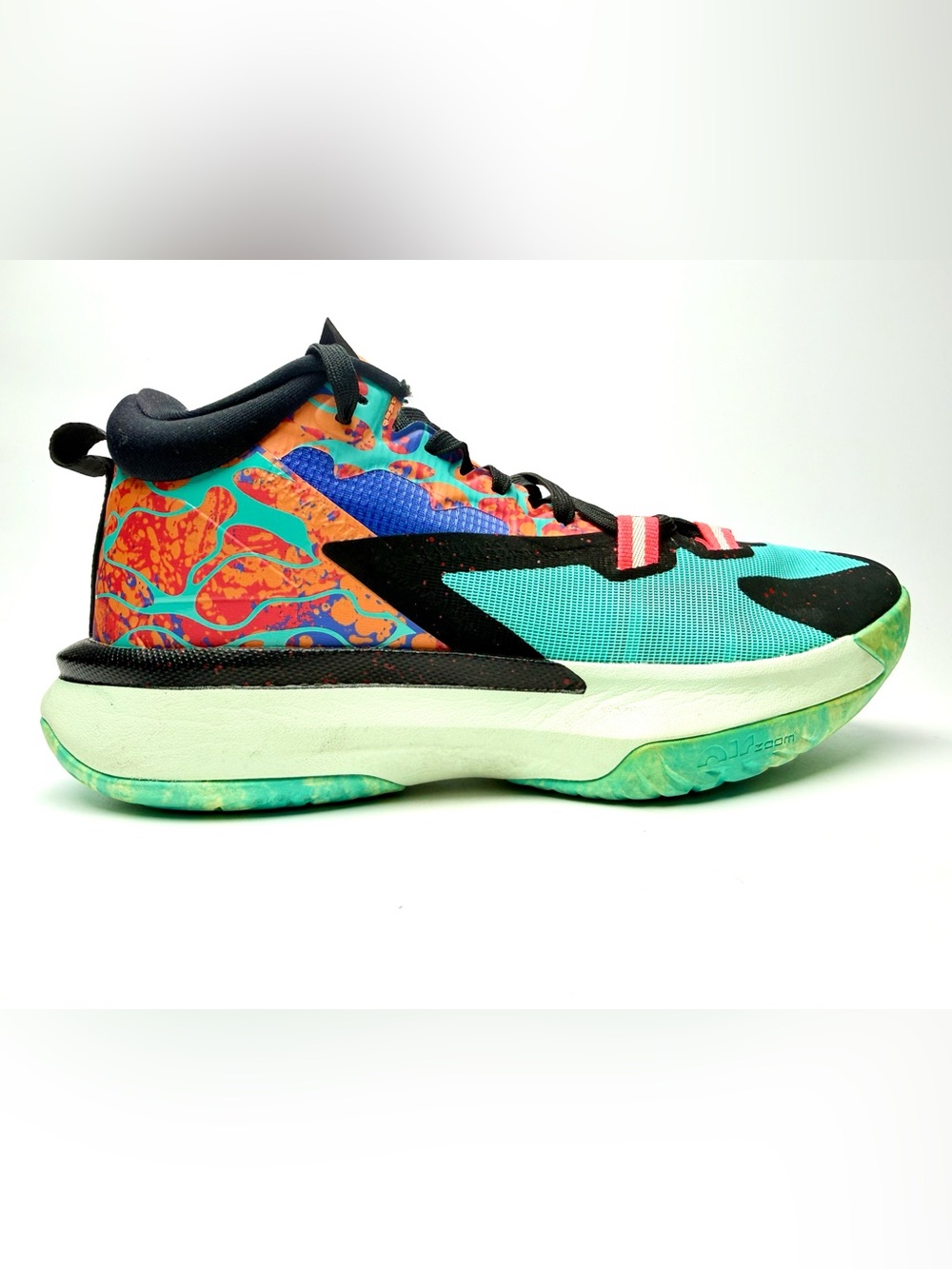 NIKE Air Jordan Zion 1 Project Z Cone Jade Shoes - Mens Size 10.5- DA3130 800
